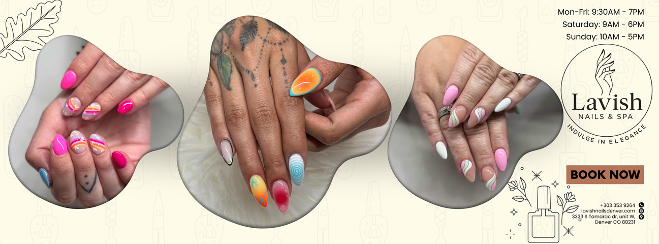 Lavish Nails & Spa logo
